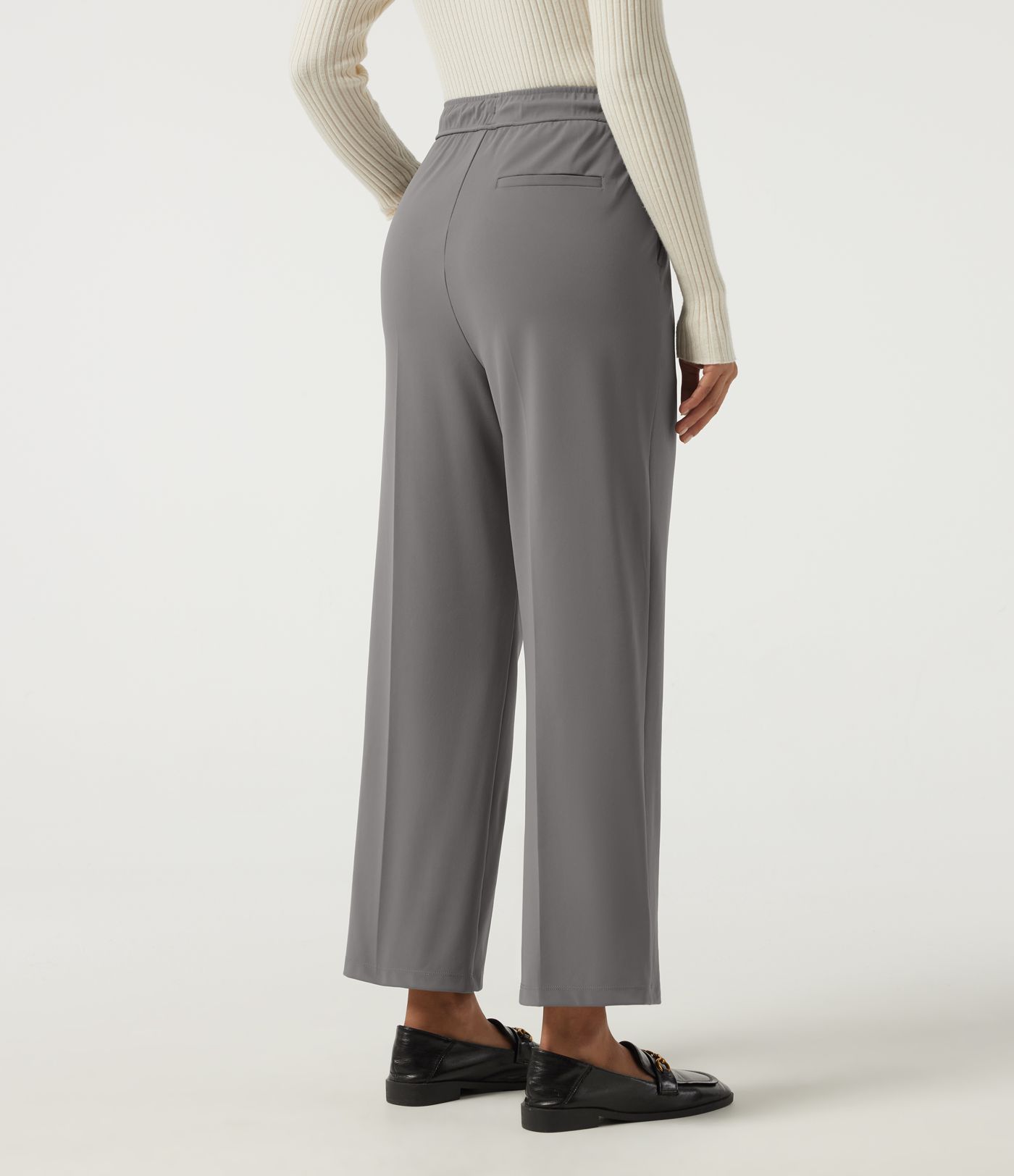 Halara Flex™ DayStretch High Waisted Drawstring Tapered Pleated Work Pants with Pockets