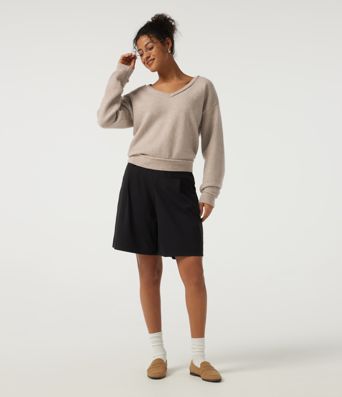 V Neck Long Sleeve Casual Sweater V Neck Long Sleeve Casual Sweater