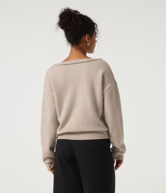 V Neck Long Sleeve Casual Sweater V Neck Long Sleeve Casual Sweater