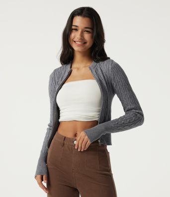 Round Neck Long Sleeve Casual Sweater