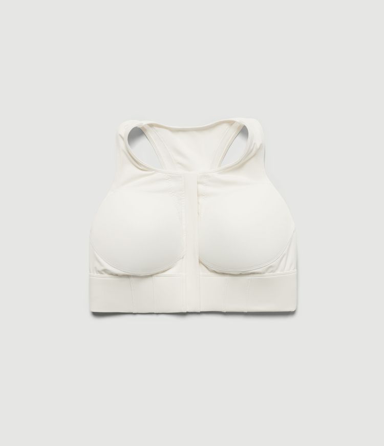 Brassière de running à maintien moyen, encolure en U, empiècements en mesh contrastant, technologie InstantCool, séchage rapide, avec soutien-gorge intégré et protection UPF50+
