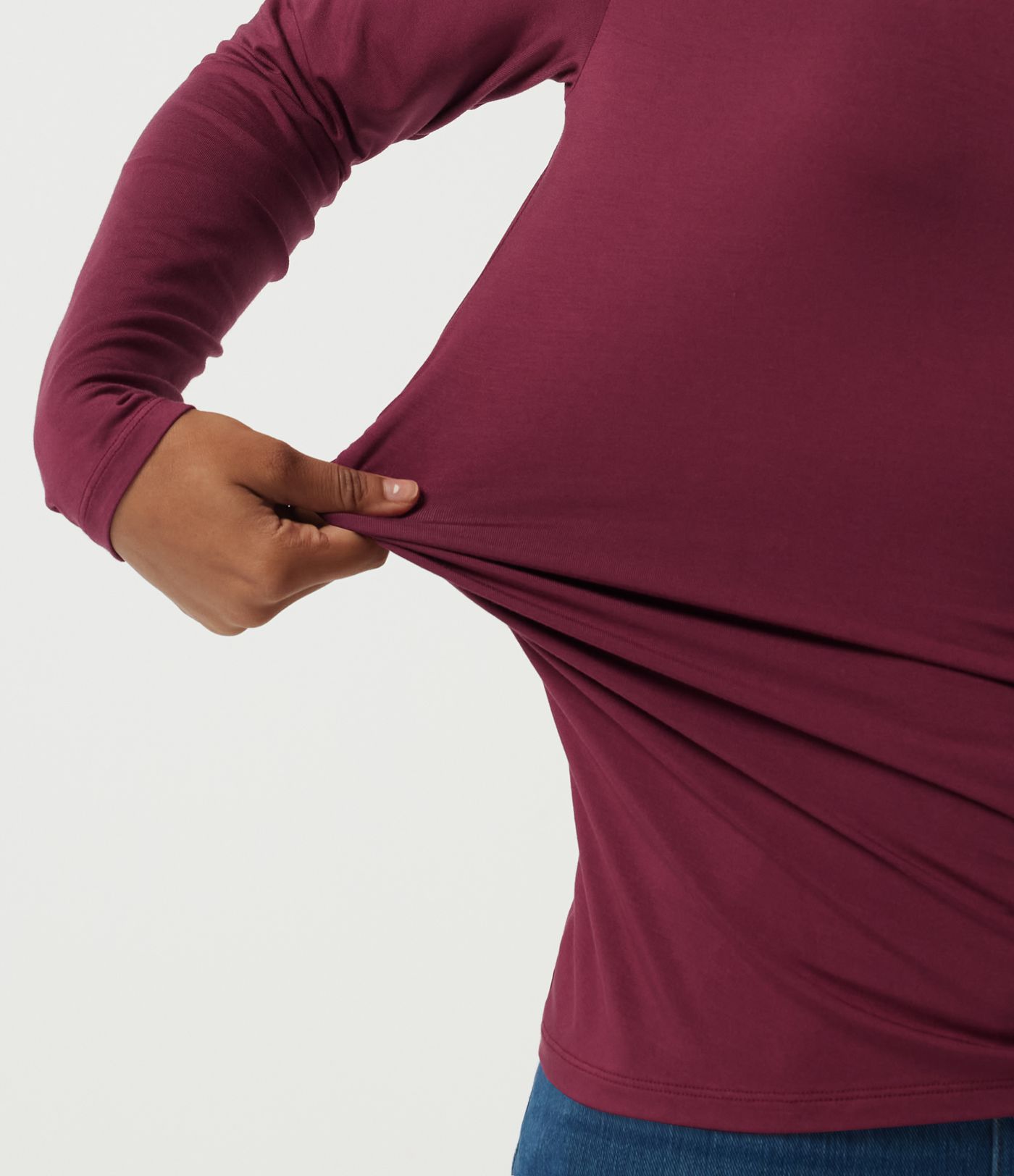 Boat Neck Long Sleeve Ruched Work Top