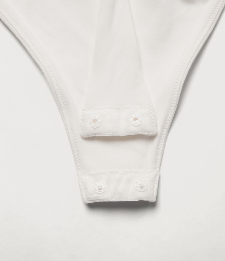SoftlyZero™ - Lässiger Bodysuit mit eckigem Ausschnitt und langen Ärmeln SoftlyZero™ - Lässiger Bodysuit mit eckigem Ausschnitt und langen Ärmeln