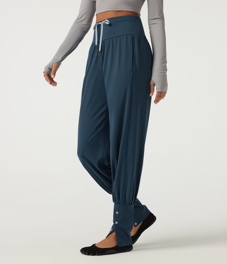 SoftlyZero™ Airy High Waisted Drawstring Ruched Yoga Joggers with Pockets SoftlyZero™ Airy High Waisted Drawstring Ruched Yoga Joggers with Pockets