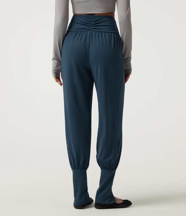 SoftlyZero™ Airy High Waisted Drawstring Ruched Yoga Joggers with Pockets SoftlyZero™ Airy High Waisted Drawstring Ruched Yoga Joggers with Pockets