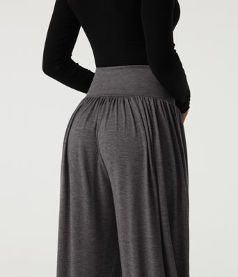 High Waisted Tummy Control Casual Sweatpants with Pockets