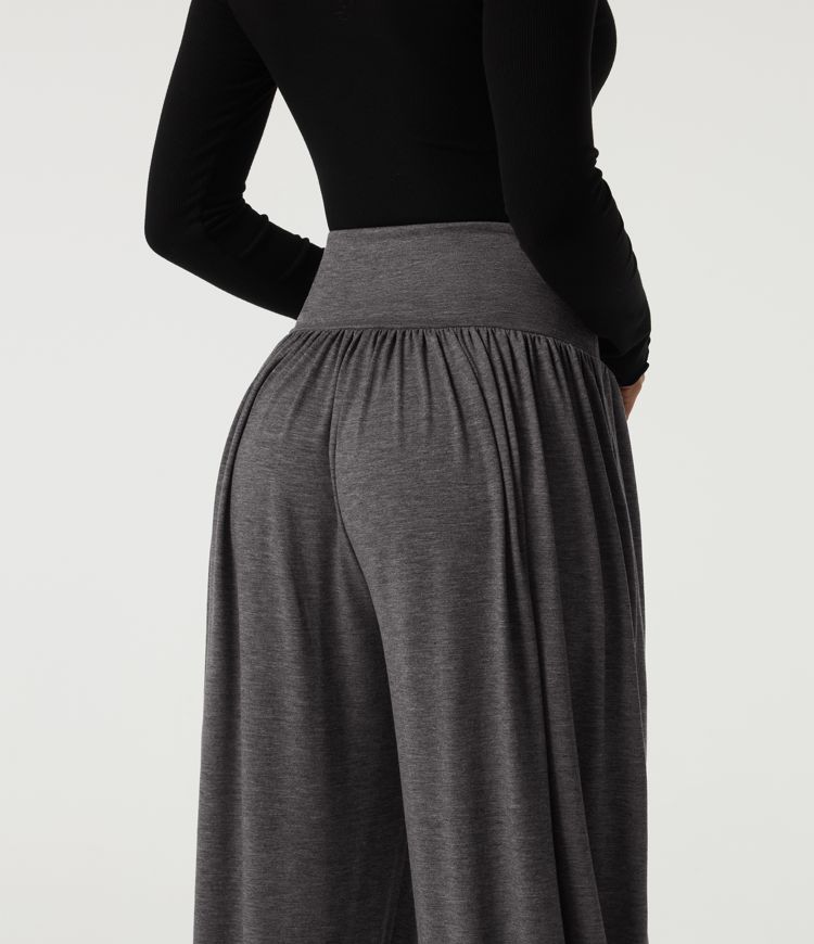 High Waisted Tummy Control Casual Sweatpants with Pockets