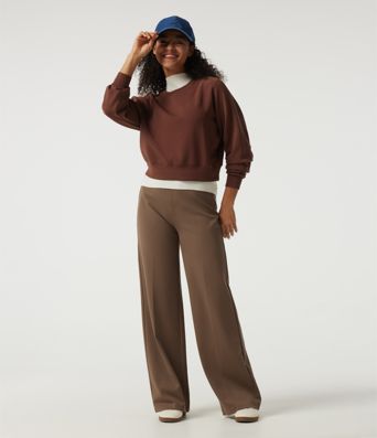 Halara Flex™ High Waisted Wide Leg Work Pants with Pockets Halara Flex™ High Waisted Wide Leg Work Pants with Pockets