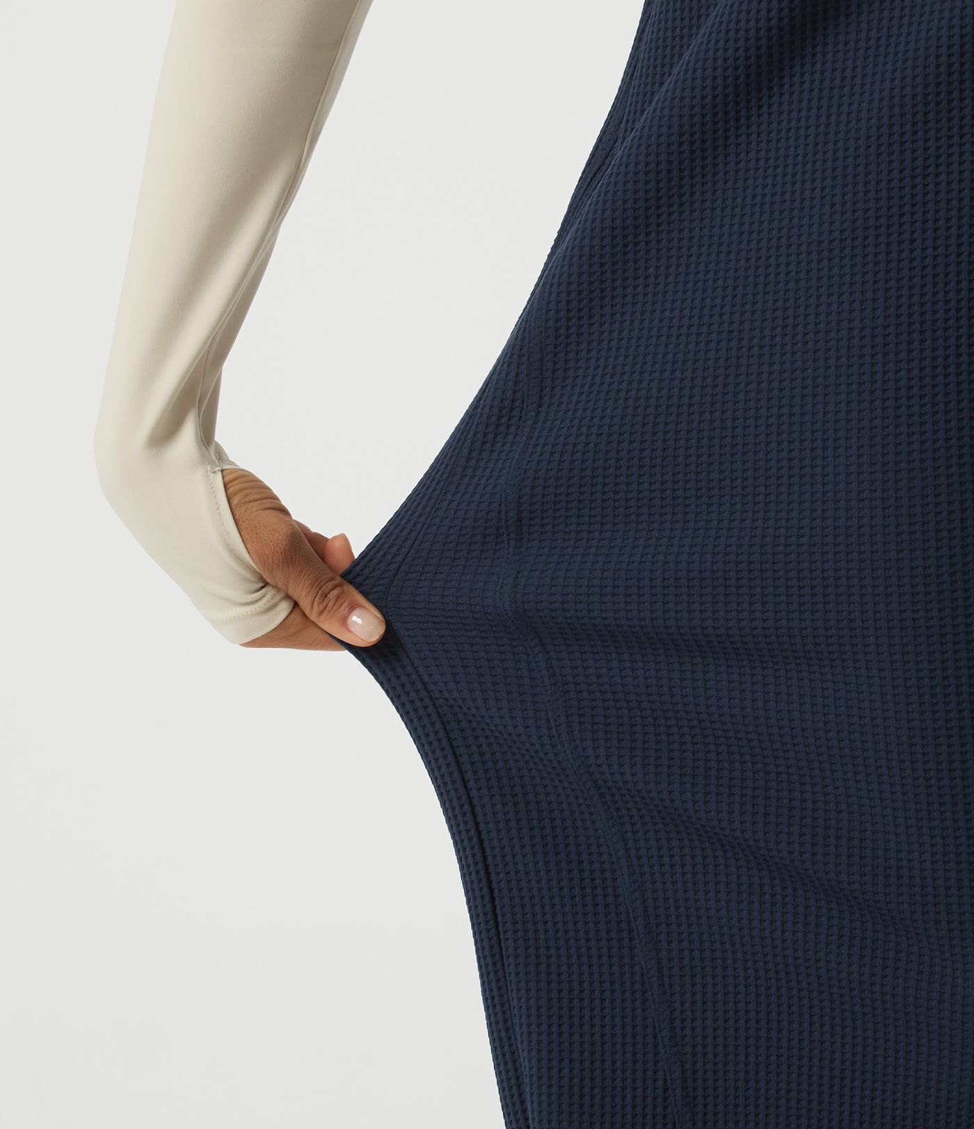 High Waisted Barrel Leg Waffle Casual Pants with Pockets High Waisted Barrel Leg Waffle Casual Pants with Pockets