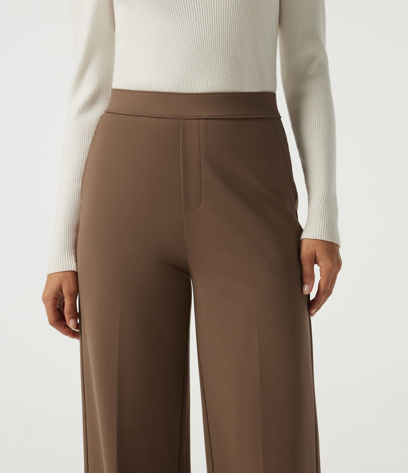 Halara Flex™ High Waisted Wide Leg Work Pants with Pockets Halara Flex™ High Waisted Wide Leg Work Pants with Pockets