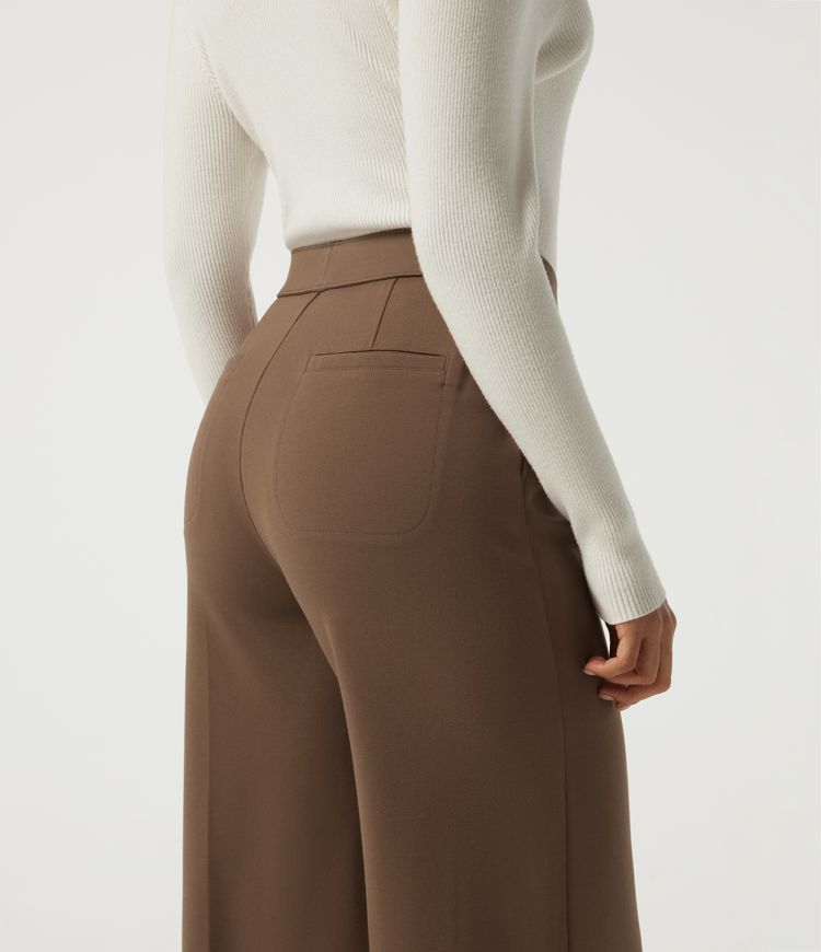 Halara Flex™ High Waisted Wide Leg Work Pants with Pockets Halara Flex™ High Waisted Wide Leg Work Pants with Pockets