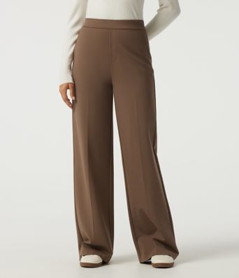 Halara Flex™ High Waisted Wide Leg Work Pants with Pockets Halara Flex™ High Waisted Wide Leg Work Pants with Pockets