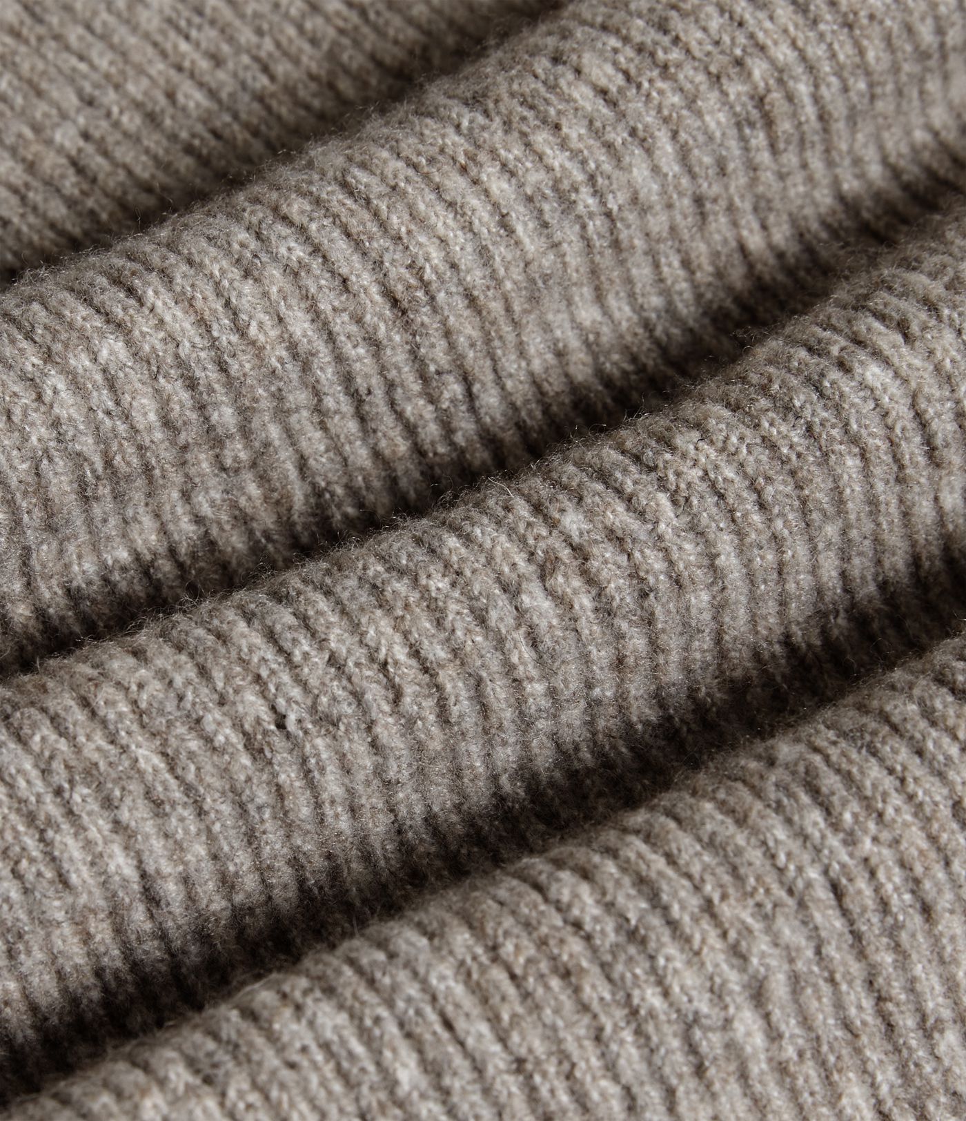 Ribbed Knit Casual Scarf