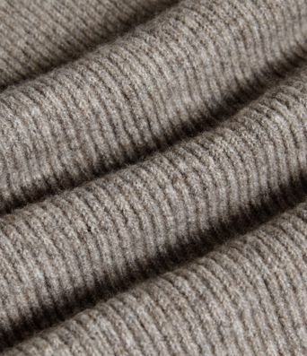 Ribbed Knit Casual Scarf