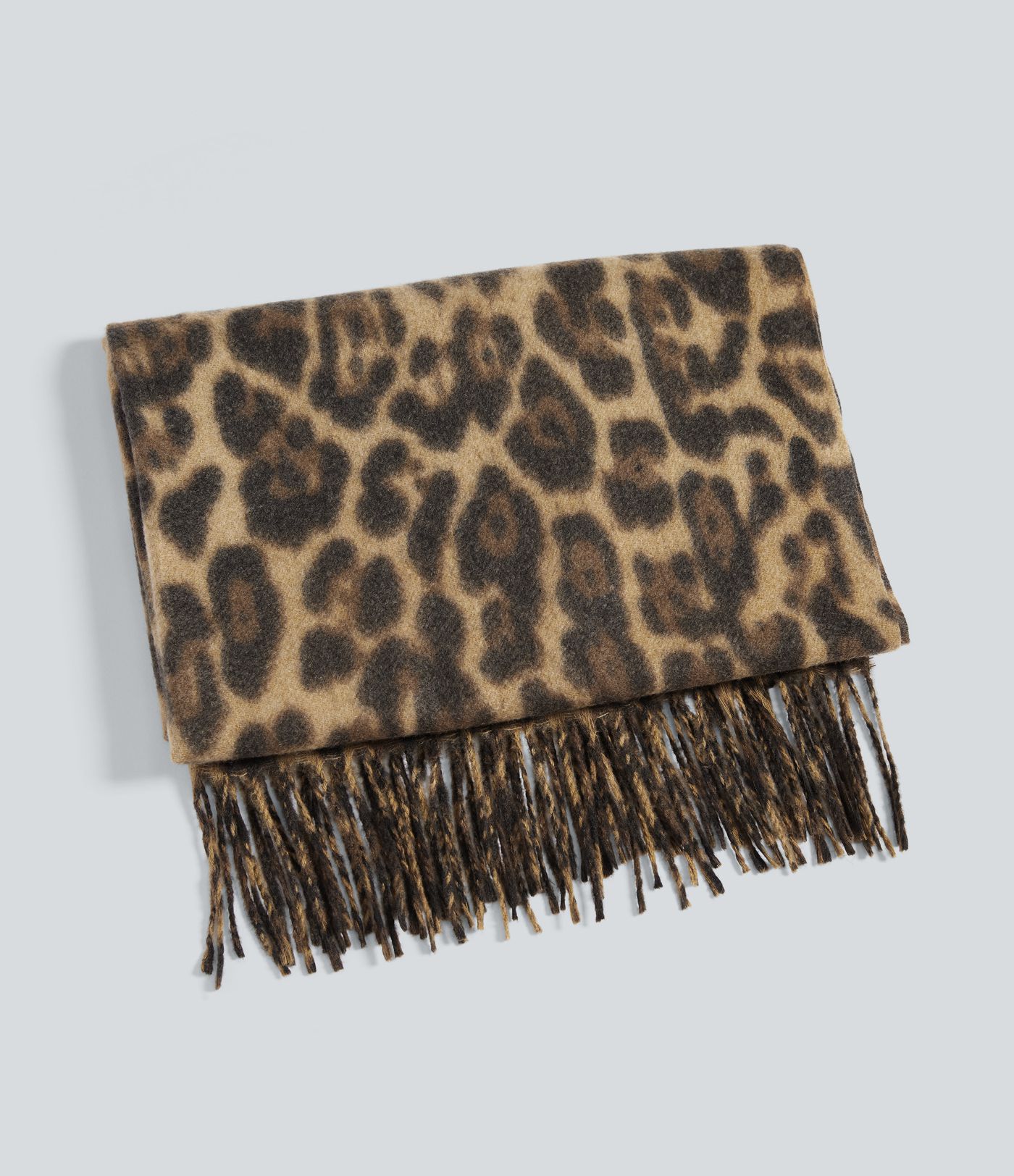Leopard Print Casual Scarf