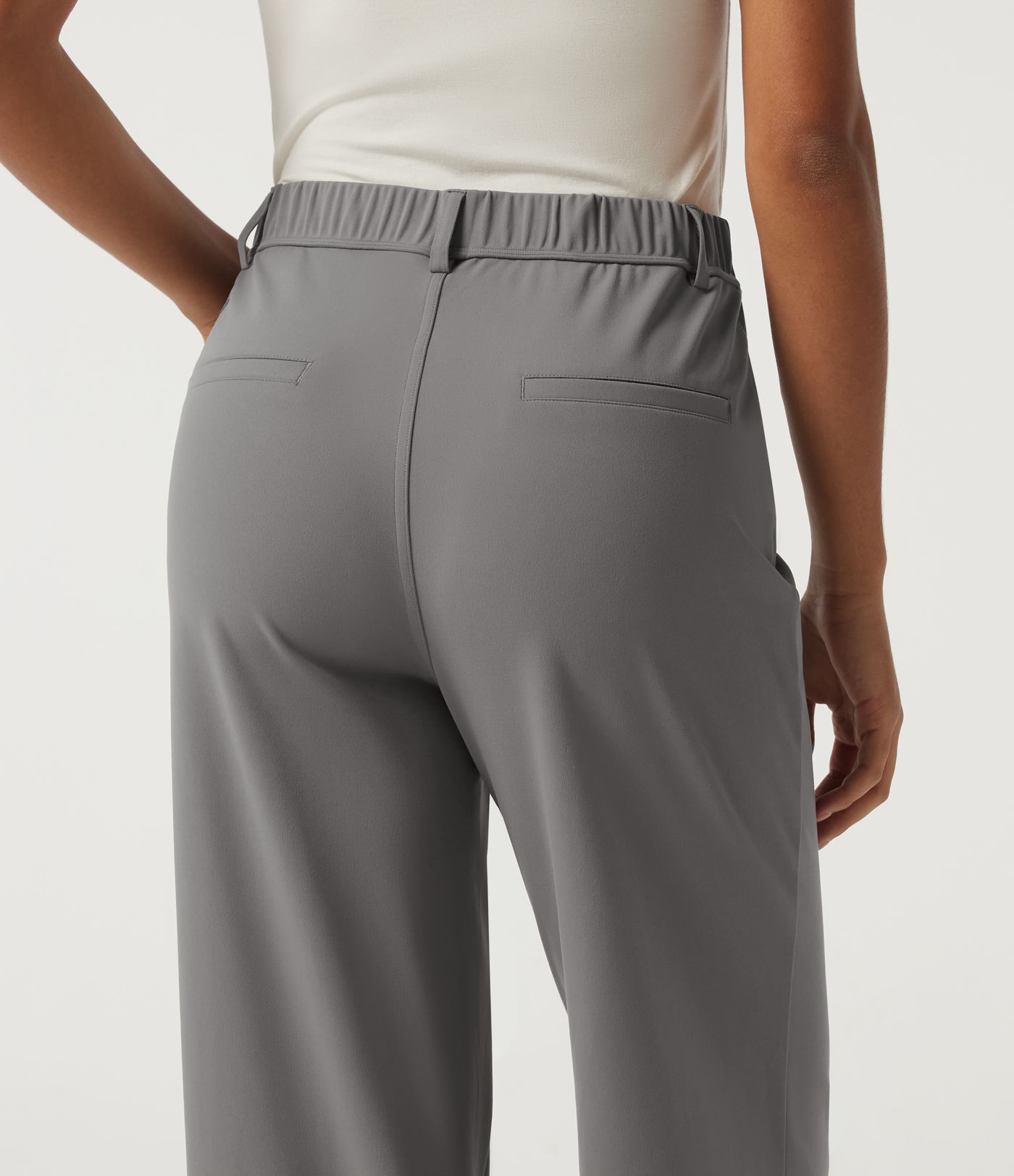 Halara DayStretch™ High Waisted Straight Leg Work Pants with Pockets Halara DayStretch™ High Waisted Straight Leg Work Pants with Pockets