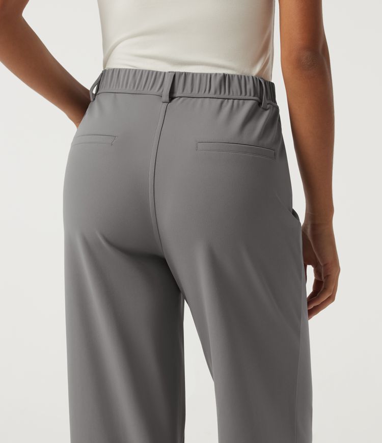 Halara DayStretch™ High Waisted Straight Leg Work Pants with Pockets Halara DayStretch™ High Waisted Straight Leg Work Pants with Pockets