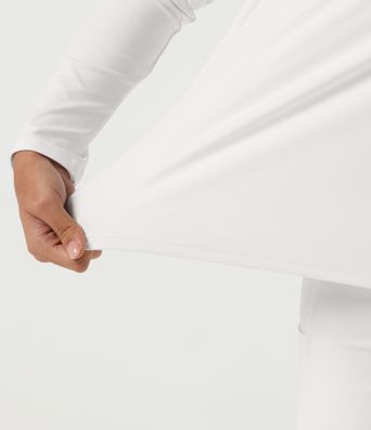 SoftlyZero™ luftiges Rundhals-Top mit langen Ärmeln und Mesh-Rücken für Yoga und Sport SoftlyZero™ luftiges Rundhals-Top mit langen Ärmeln und Mesh-Rücken für Yoga und Sport