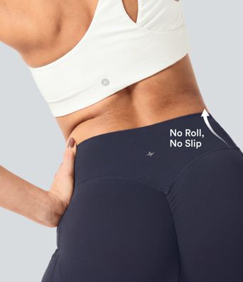 Halara UltraSculpt™ High Waisted Scrunch Butt Lifting Tummy Control Pocket Shaping Yoga Bootcut Leggings