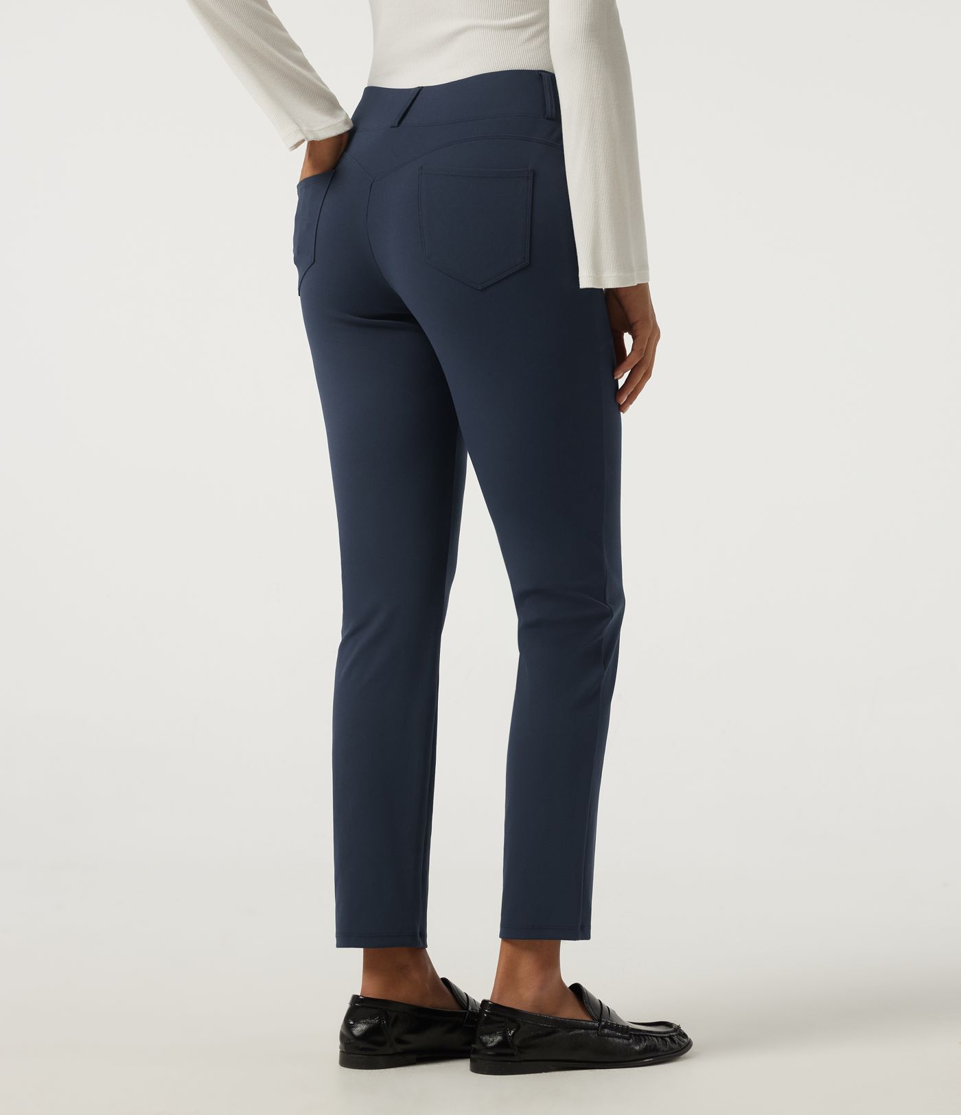 Halara DayStretch™ Mid Rise Skinny Casual Pants with Pockets