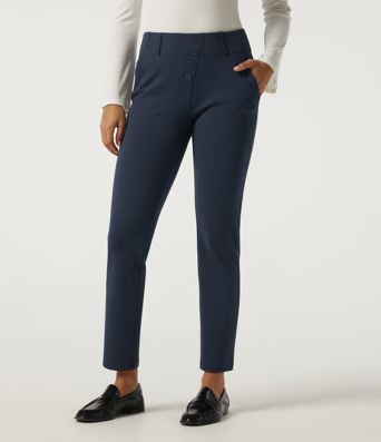 Halara DayStretch™ Mid Rise Skinny Casual Pants with Pockets