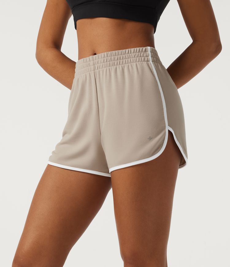 Low Rise Color Block Running Shorts 3"