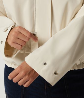 Hooded Long Sleeve Casual Jacket with Pockets