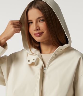Hooded Long Sleeve Casual Jacket with Pockets