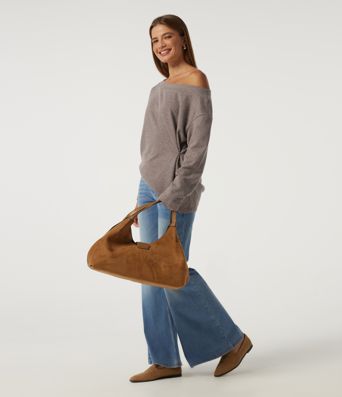 Ribbed Off Shoulder Long Sleeve Ruched Casual Top