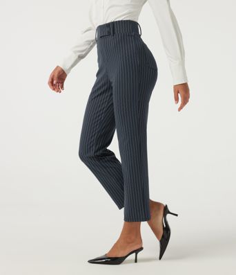Halara Flex™ High Waisted Tapered Stripe Work Pants with Pockets Halara Flex™ High Waisted Tapered Stripe Work Pants with Pockets