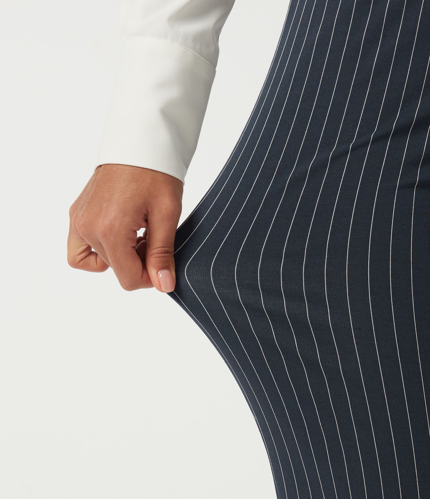 Halara Flex™ High Waisted Tapered Stripe Work Pants with Pockets Halara Flex™ High Waisted Tapered Stripe Work Pants with Pockets