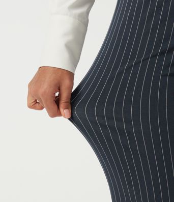 Halara Flex™ High Waisted Tapered Stripe Work Pants with Pockets Halara Flex™ High Waisted Tapered Stripe Work Pants with Pockets