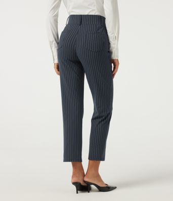 Halara Flex™ High Waisted Tapered Stripe Work Pants with Pockets Halara Flex™ High Waisted Tapered Stripe Work Pants with Pockets