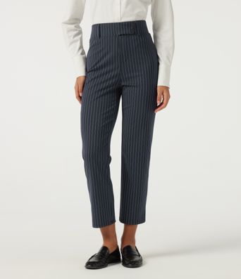 Halara Flex™ High Waisted Tapered Stripe Work Pants with Pockets Halara Flex™ High Waisted Tapered Stripe Work Pants with Pockets