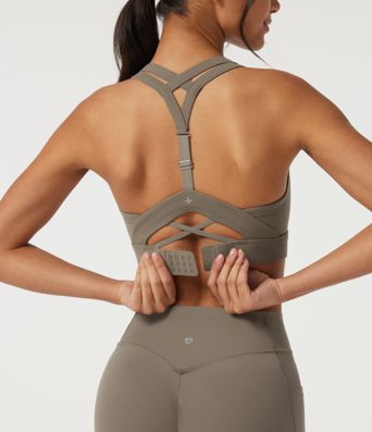 Halara UltraSculpt™ Medium Support U Neck Crisscross Back Training Sports Bra with Built in Bra Halara UltraSculpt™ Medium Support U Neck Crisscross Back Training Sports Bra with Built in Bra