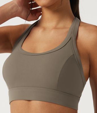 Halara UltraSculpt™ Medium Support U Neck Crisscross Back Training Sports Bra with Built in Bra Halara UltraSculpt™ Medium Support U Neck Crisscross Back Training Sports Bra with Built in Bra
