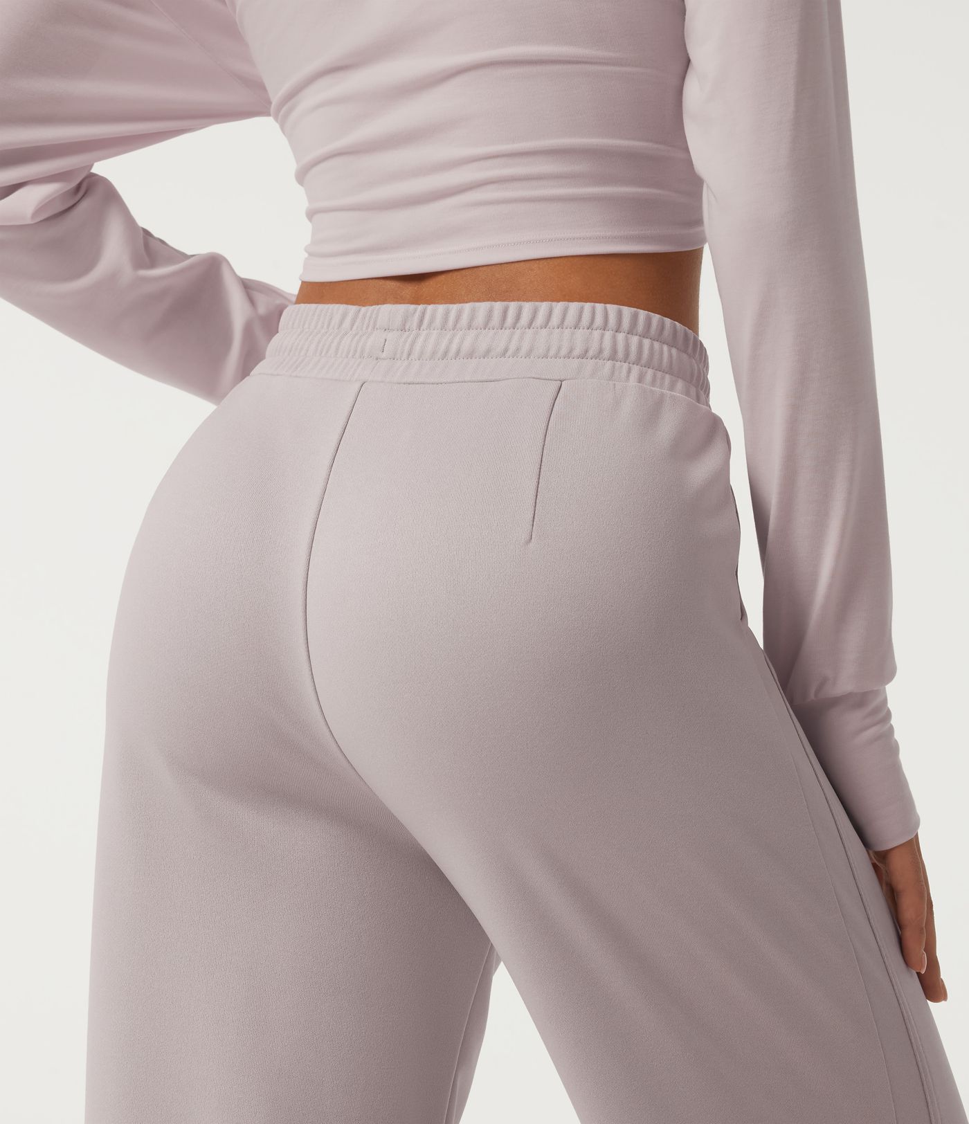 Pantalon de survêtement décontracté taille basse à cordon, coupe large, avec poches