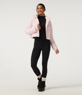 PuffFlex Hooded Long Sleeve Casual Padded Jacket with Pockets PuffFlex Hooded Long Sleeve Casual Padded Jacket with Pockets