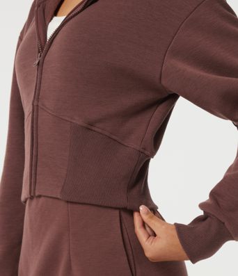 Hooded Long Sleeve Casual Sweatshirt