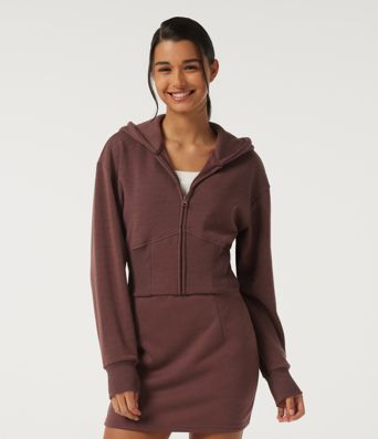 Hooded Long Sleeve Casual Sweatshirt