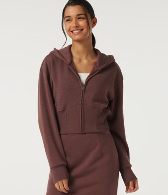 Hooded Long Sleeve Casual Sweatshirt