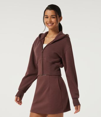 Hooded Long Sleeve Casual Sweatshirt