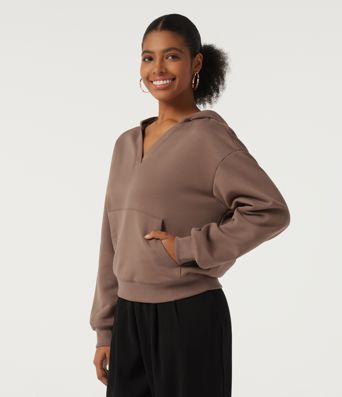 Sudadera casual con capucha de forro polar y manga larga, con bolsillo