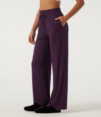 Pantalon de survêtement décontracté taille haute à cordon, coupe droite, avec poches