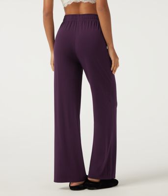 Pantalon de survêtement décontracté taille haute à cordon, coupe droite, avec poches