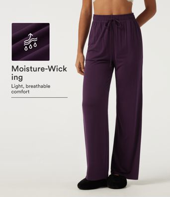 Pantalon de survêtement décontracté taille haute à cordon, coupe droite, avec poches