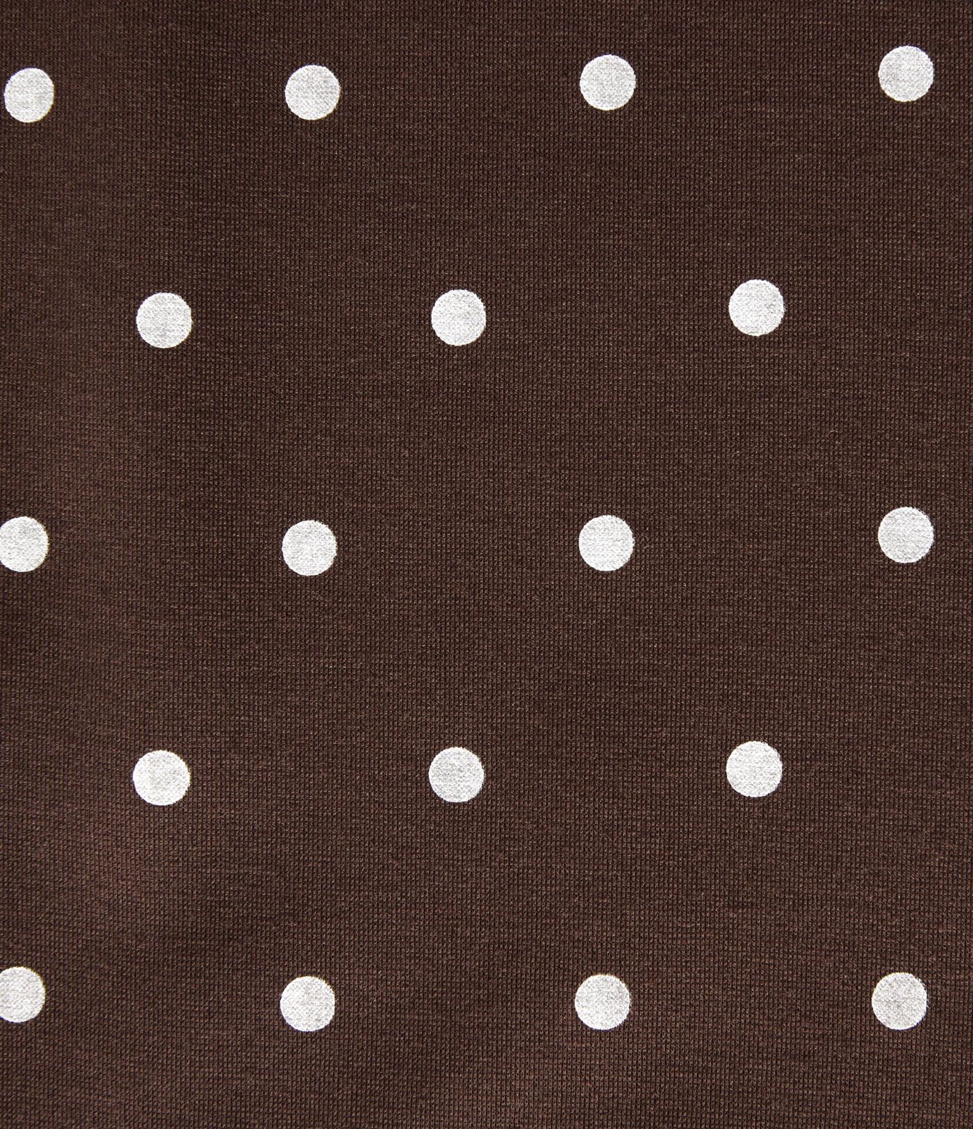 High Waisted Polka Dot Flare Work Pants with Pockets
