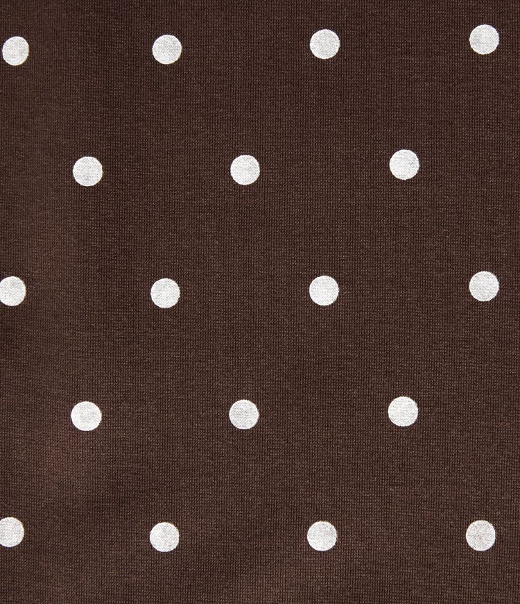High Waisted Polka Dot Flare Work Pants with Pockets