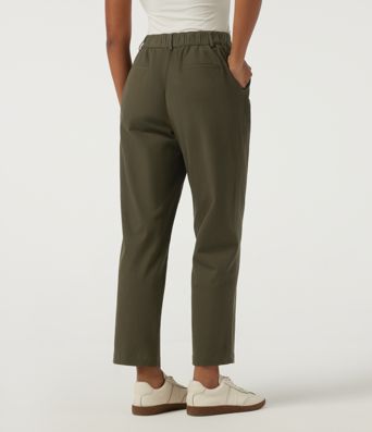 Mid Rise Straight Leg Work Chino Cotton Pants with Pockets Mid Rise Straight Leg Work Chino Cotton Pants with Pockets