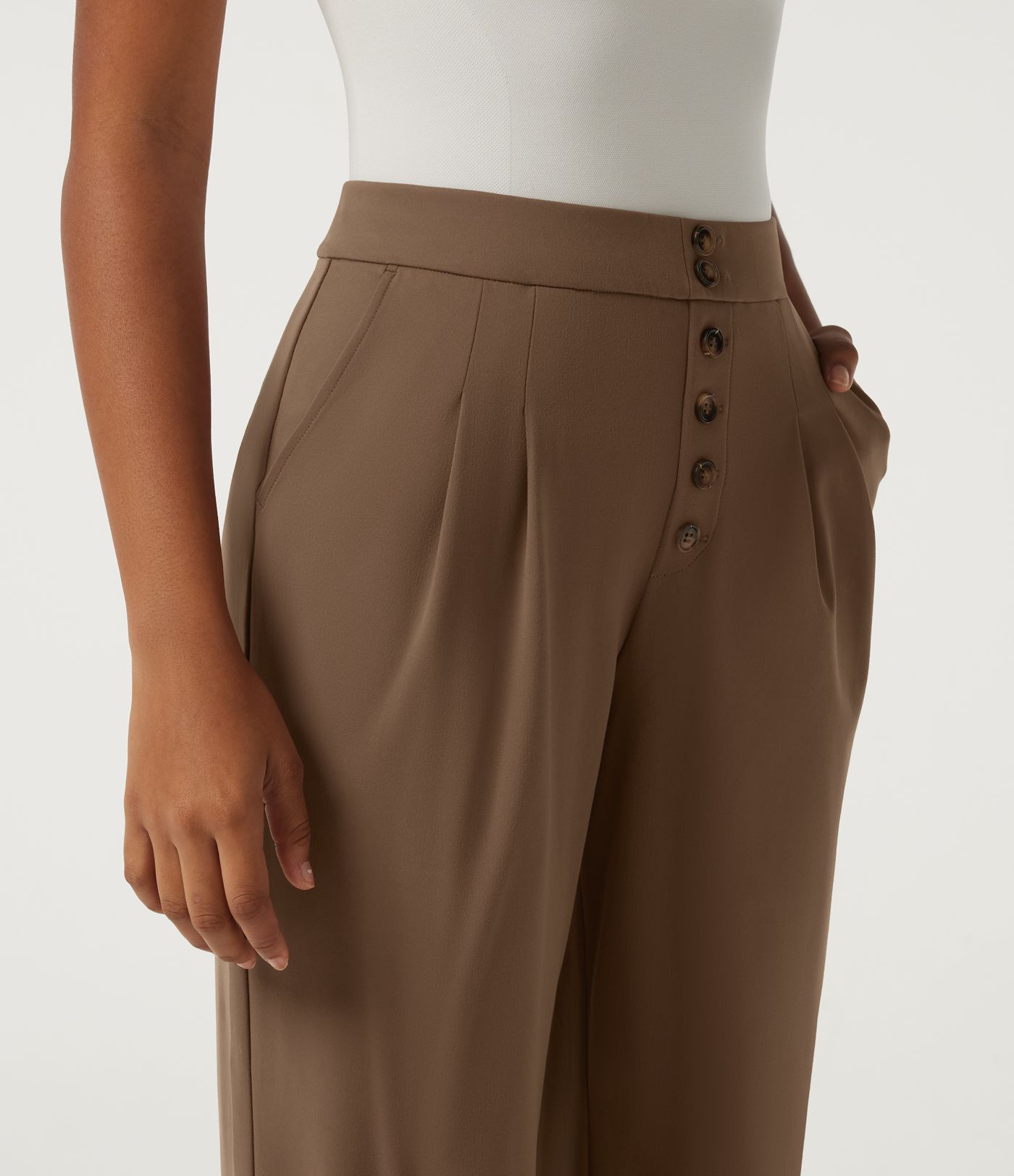 Halara Flex™ DayStretch Mid Rise Straight Leg Work Pants with Pockets Halara Flex™ DayStretch Mid Rise Straight Leg Work Pants with Pockets
